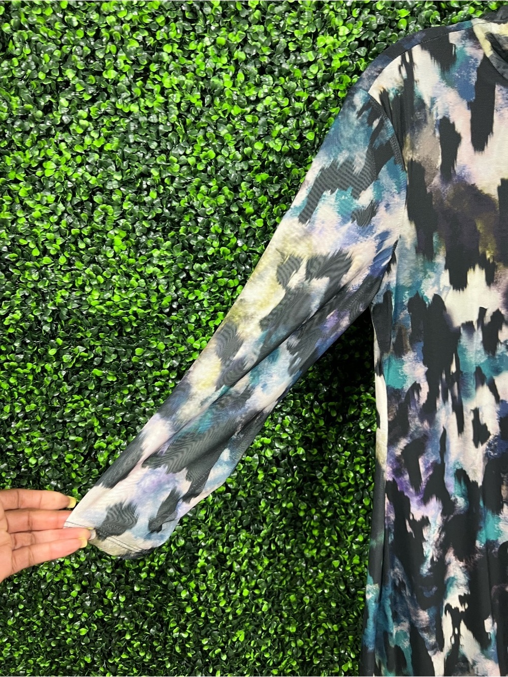 SANCTUARY | Abstract Multi-Color Mesh Dress - Picture 9 of 13